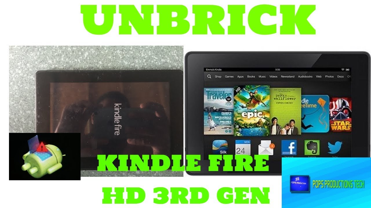 how to unbrick kindle fire